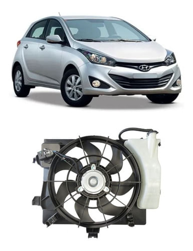 Eletroventilador Hb20 1.0/1.6 2012/ Veloster 1.6 2012/2013