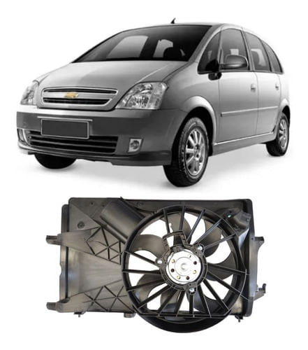 Eletroventilador Meriva 1.4/1.8 Flex 2006 Em Diante