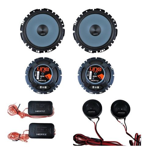 Kit Duas Vias Hertz K170 6 Polegadas 140w Rms O Melhor