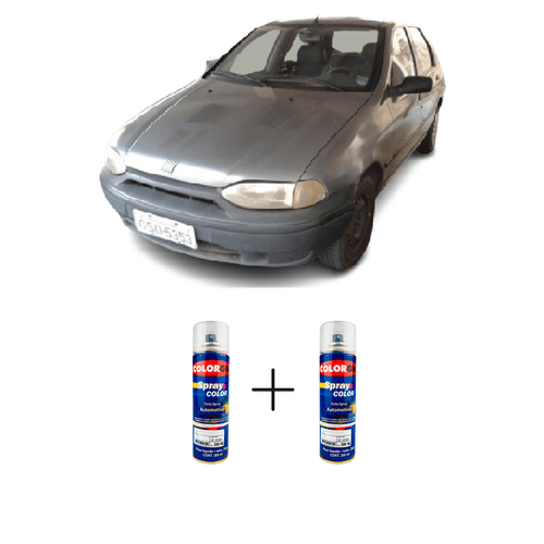 Spray Automotivo Cinza Trend + Verniz Spray 300ml