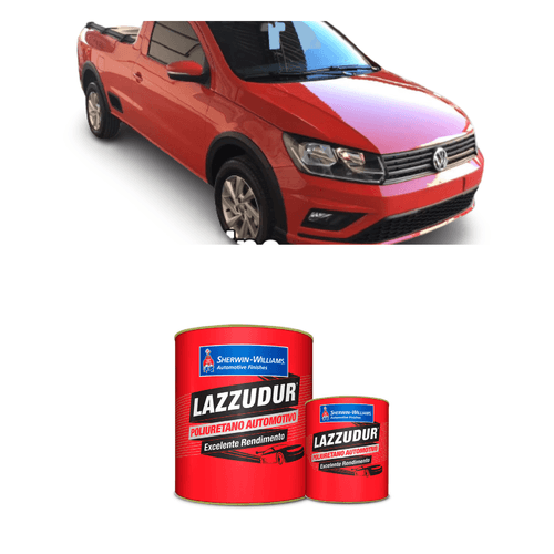 TINTA PU VERMELHO FLASH IV - VW - 0,9L