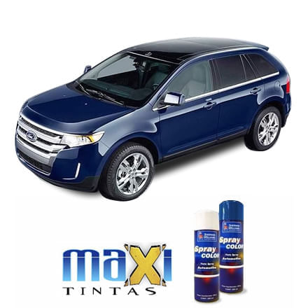 Spray Automotivo Azul Sevilha + Verniz Spray 300ml