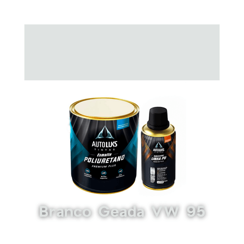 Tinta Automotiva Pu Branco Geada VW95 0,8L