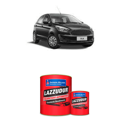 Tinta PU Preto Ebony Ford 3,6L
