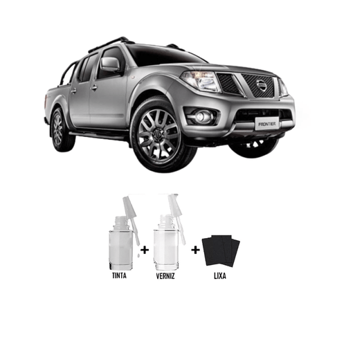 Tira Risco - Nissan Prata Breeze + Verniz 15ml