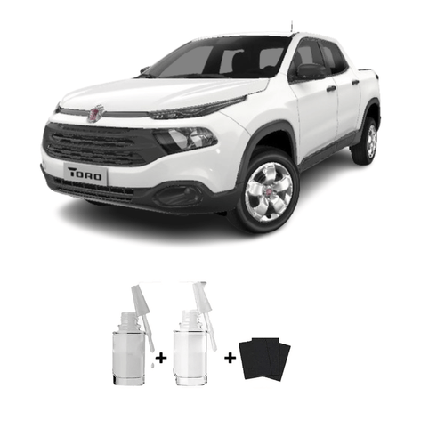 Tira Risco - Fiat Branco Ambiente + Verniz 15ml