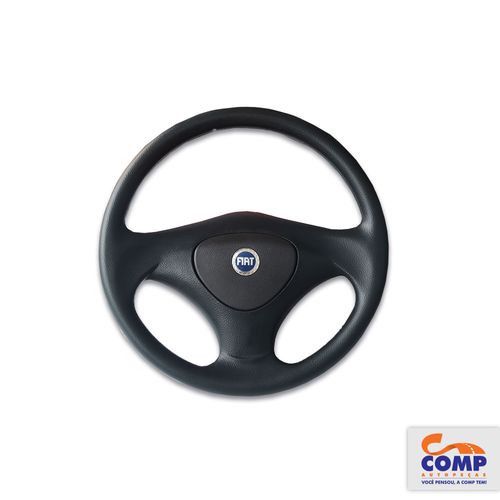 Volante Fiat Palio Siena Strada Uno Fire Emblema Azul Valepur VI0265TB