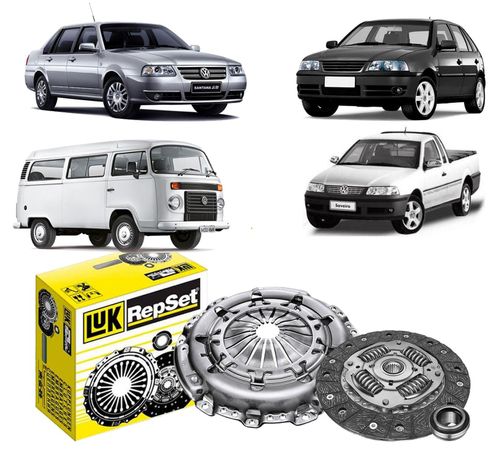 Kit Embreagem Gol Santana Saveiro Kombi Diesel Com Rolamento