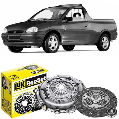 Kit Embreagem Corsa Pick Up 1.6 8V 1995 A 2003 Com Rolamento