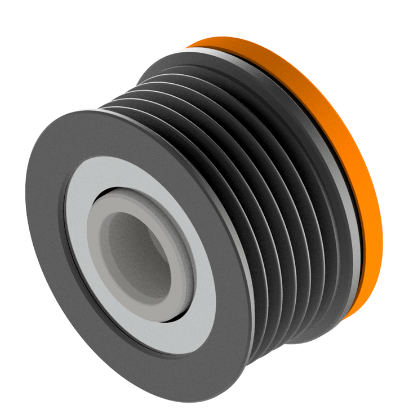 Polia Roda Livre BZM 1096 Fiat Toro Jeep Renegade 1.8 Gasolina ZEN 5707