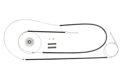 Kit Reparo para Máquina do Vidro Elétrico Gol G3 Portas Dianteiras (Roldana cód.10114) RTX 076 Rotax