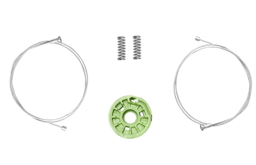 Kit Reparo para Máquina do Vidro Elétrico Novo Palio Grand Siena 4 Portas Dianteiras RTX 0114 Rotax