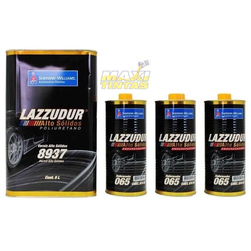 Verniz HS 8937 Alto Brilho 5 Litros + 3 Catalisadores