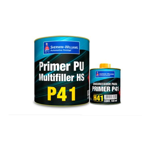 Primer Pu Automotivo Multifiller Hs Cinza P41 Lazzuril
