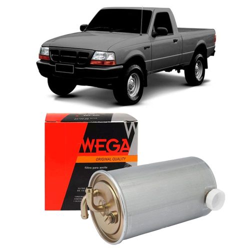 Filtro Diesel Ranger 2.8 8V Maxion Turbo Diesel 2002 A 2004