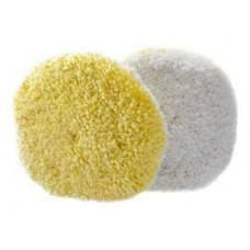 Boina De Lã Dupla Face Branca/amarelo 8" Lazzuril