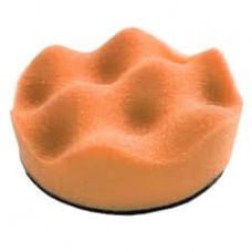 Boina De Espuma Ondulada com Velcro 3 Polegadas Laranja Lazzuril