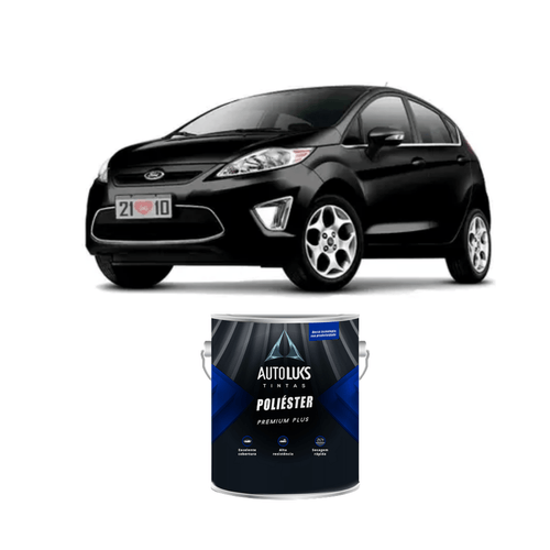 Tinta Poliester Preto Bristol Metálico FORD 0,9L Autoluks