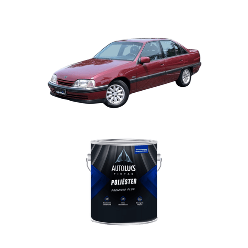 Tinta Poliéster Vermelho Goya Perolizado GM 0,9L Autoluks