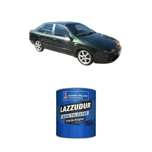 Tinta Poliester Verde Emerald Perolizado FIAT 0,9L