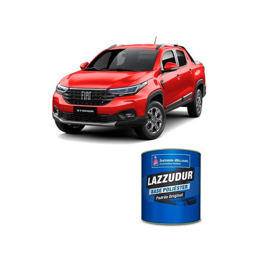 Tinta Poliéster Vermelho Montecarlo FIAT VR978/A 0,9L