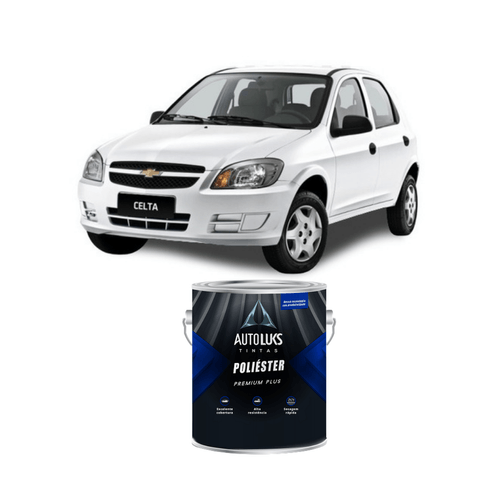 Tinta Poliester Branco Mahler GM 0,9L Autoluks