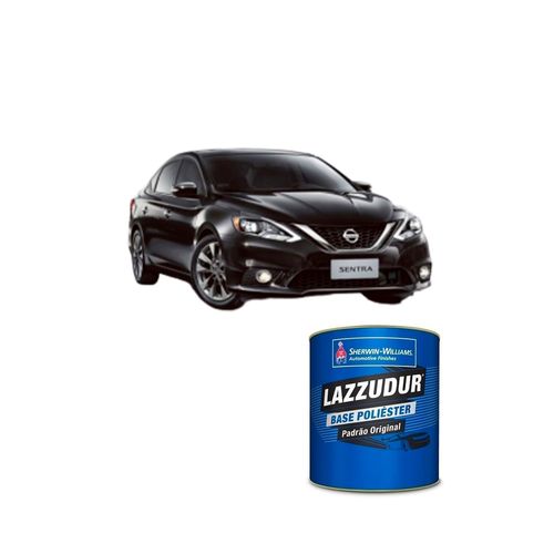 Tinta Poliéster Preto Premium Lisa Nissan KH3 900ml