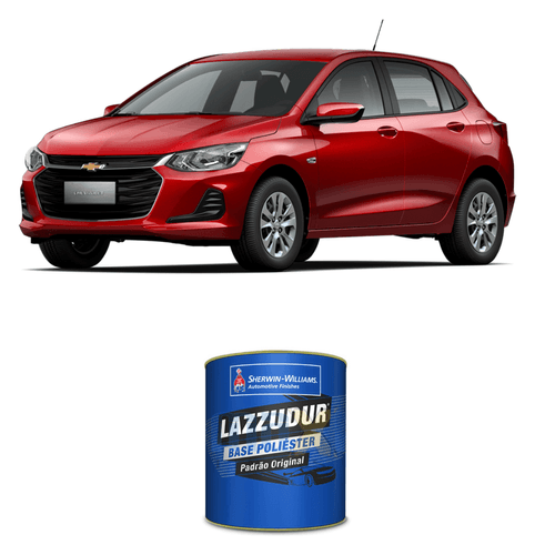 Tinta Poliéster - GM Vermelho Carmin Met WA514B - 0,9L