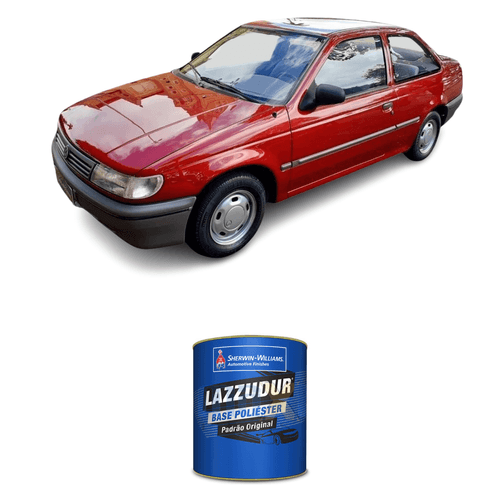 Tinta Poliester Vermelho Bordeaux Perol L5059 VW 0,9L