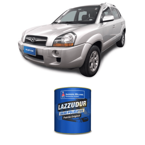 Tinta Poliester Warn Silver Metalico YR Hyundai 0,9L