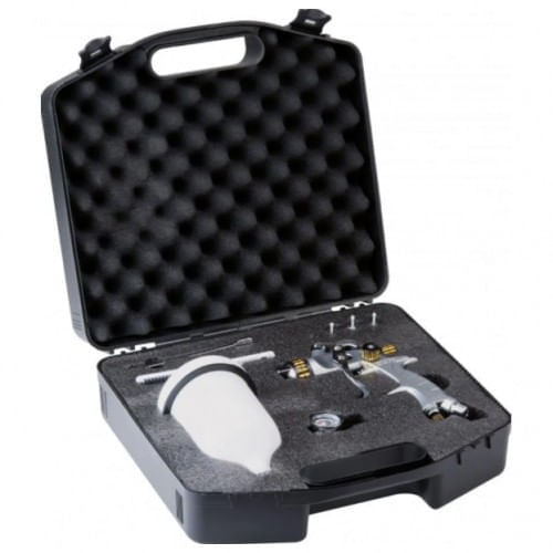 Pistola De Pintura Hvlp Mp-260 Wimpel Bico 1.3mm Maleta