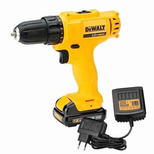 Parafusadeira/Furadeira a Bateria 12V Max Li-Ion 3/8 Pol. com Carregador - Dewalt DCD700LC1-BR