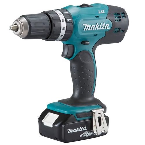 Parafusadeira/Furadeira de Impacto a Bateria 18V Li-Ion com Carregador Bivolt - Makita -DHP453X10