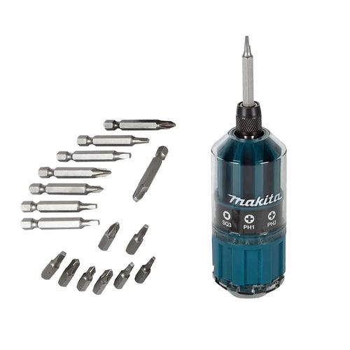 Conjunto de Chave Manual com Bits 18 Peças Makita B-28896