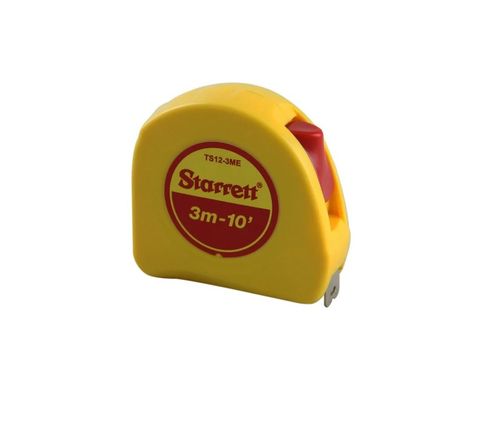 Trena de Bolso Amarela 3 Metros - T12-3  Starrett - 3868370003