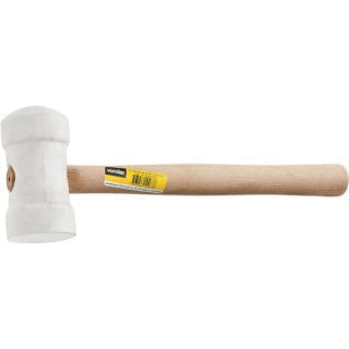 Martelo De Borracha 60mm Para Azulejista Branco Vonder