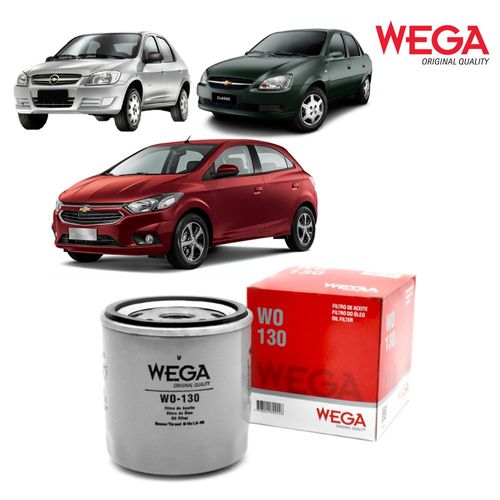 Filtro Óleo WO 130 Corsa/Celta/Cobalt/Onix