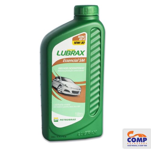 Óleo de Motor 10W30 Lubrax Essencial Mineral
