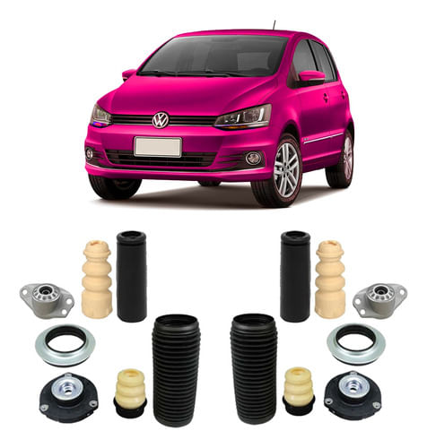 Kit Batente Coifa Traseiro Dianteiro Fox 2013 2014 2015 2016