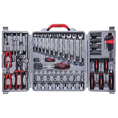 Jogo de Ferramentas c/110 peças Cromo-Vanádio Worker
