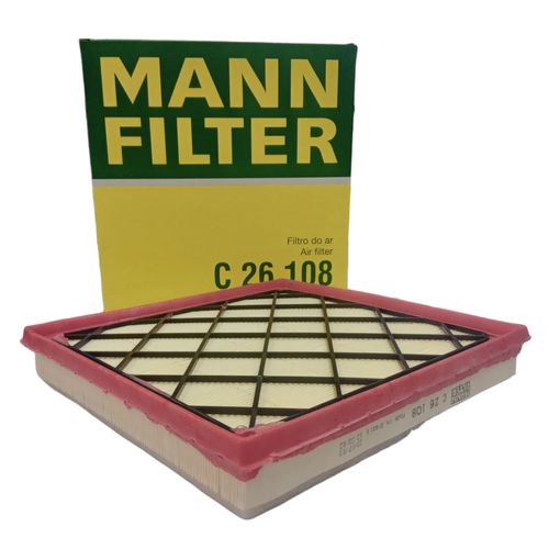 Filtro de Ar do Motor GM Chevrolet Cruze 1.8 16V Flex 2011 em diante Mann Filter