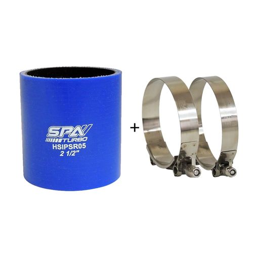 Mangueira de Pressurização de Silicone Reta 2 1/2" x 76mm - Spa Turbo - Universal - Veículos Leves e Pesados