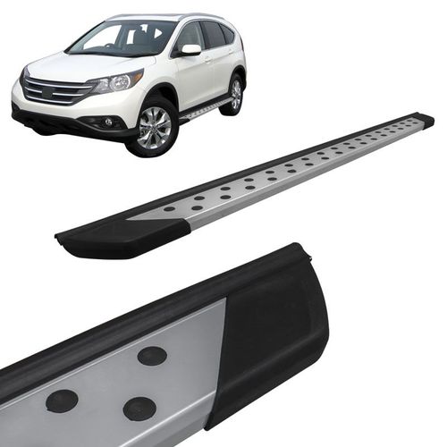 Estribo Lateral CRV 2008 a 2015 Aluminio Prata Bepo