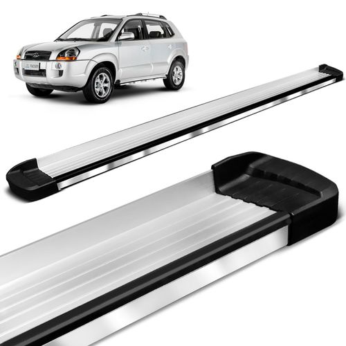 Estribo Lateral Hyundai Tucson 2005 a 2017 Aluminio Bepo