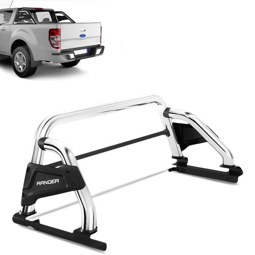 Santo Antônio Ranger CD 2013 a 2023 Cromado Bepo B4 Com Barra