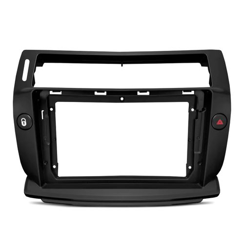 Moldura de Painel 9 Polegadas C4 Pallas 2008 a 2013 Preto