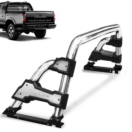 Santo Antonio S10 1996 a 2011 Cromado STR Sem Grade