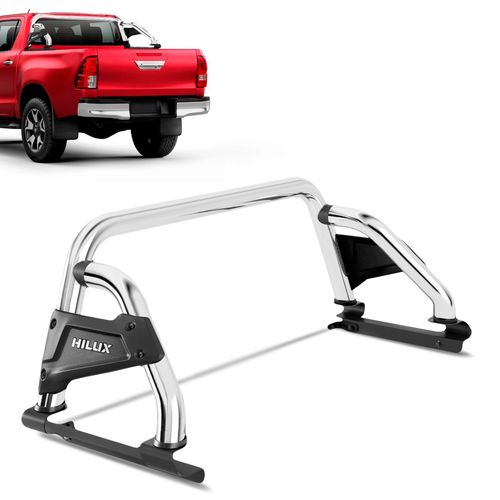 Santo Antônio Toyota Hilux 2016 a 2023 Cromado Bepo B4 Sem Barra