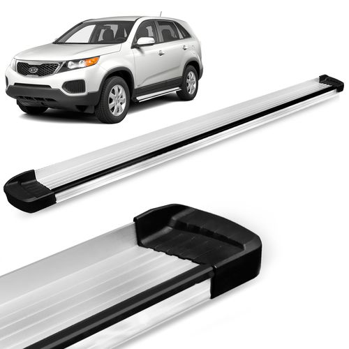 Estribo Lateral Sorento 2010 a 2012 Alumínio Frente Polida Elegance Bepo