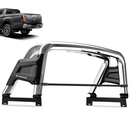 Santo Antonio L200 Triton Sport 2017 a 2023 Cromado Keko K1